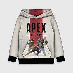 Толстовка-худи детская Apex Legends, цвет: 3D-черный