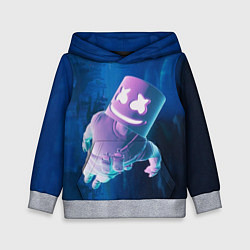 Толстовка-худи детская Marshmello Effect, цвет: 3D-меланж