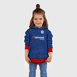 Толстовка-худи детская Chelsea home 19-20, цвет: 3D-красный — фото 2