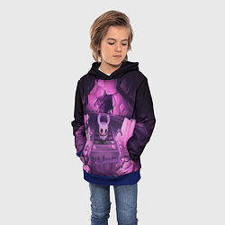 Толстовка-худи детская Hollow Knight, цвет: 3D-синий — фото 2