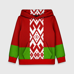 Детская толстовка Беларусь флаг