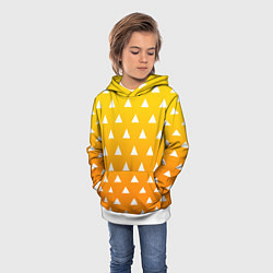 Толстовка-худи детская ZENITSU ЗЕНИТСУ КИМОНО, цвет: 3D-белый — фото 2