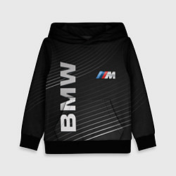 Толстовка-худи детская BMW, цвет: 3D-черный