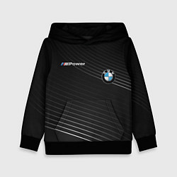 Толстовка-худи детская BMW, цвет: 3D-черный