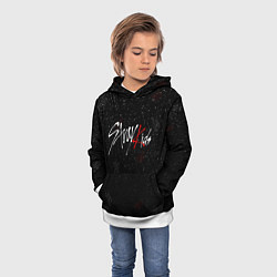 Толстовка-худи детская STRAY KIDS, цвет: 3D-белый — фото 2