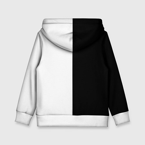 Детская толстовка Гомер Симпсон - в смокинге - black and white / 3D-Белый – фото 2