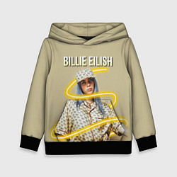 Толстовка-худи детская BILLIE EILISH, цвет: 3D-черный