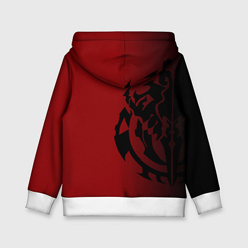 Детская толстовка Overlord / 3D-Белый – фото 2