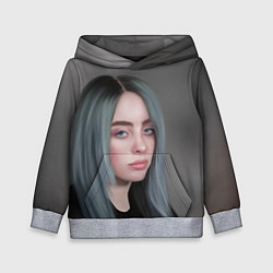 Толстовка-худи детская Billie Eilish: Ocean Eyes, цвет: 3D-меланж