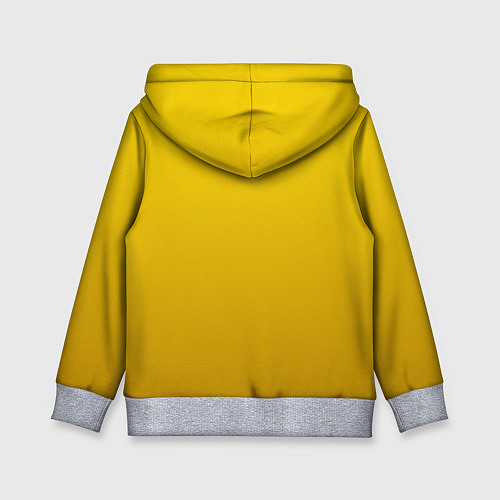 Детская толстовка BILLIE EILISH: Yellow Girl / 3D-Меланж – фото 2