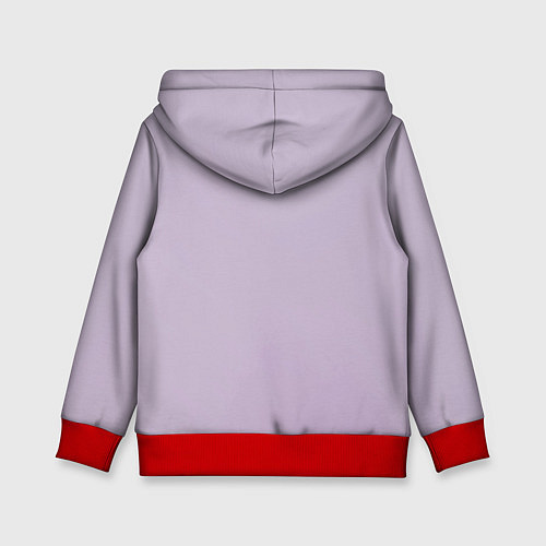 Детская толстовка BILLIE EILISH: Puprle Mood / 3D-Красный – фото 2