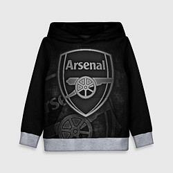 Толстовка-худи детская Arsenal, цвет: 3D-меланж