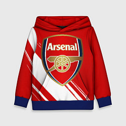 Толстовка-худи детская Arsenal, цвет: 3D-синий