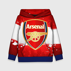 Толстовка-худи детская Arsenal, цвет: 3D-синий