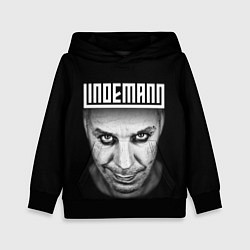 Толстовка-худи детская LINDEMANN, цвет: 3D-черный