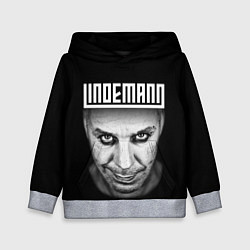 Толстовка-худи детская LINDEMANN, цвет: 3D-меланж