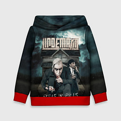 Толстовка-худи детская LINDEMANN: Skills in Pills, цвет: 3D-красный