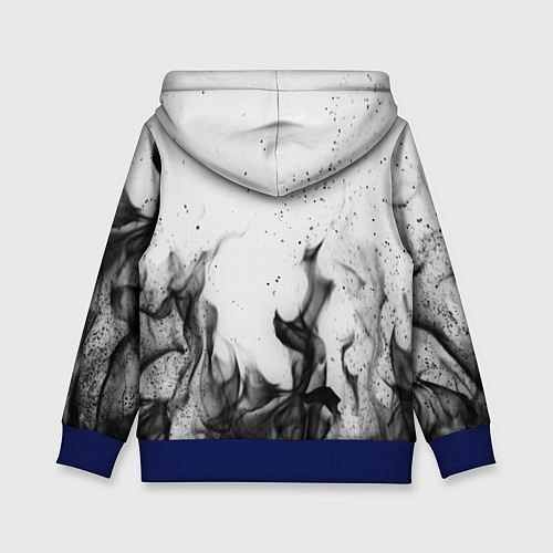 Детская толстовка LINDEMANN: Black Fire / 3D-Синий – фото 2