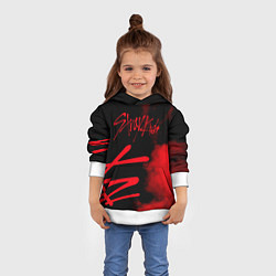 Толстовка-худи детская Stray Kids, цвет: 3D-белый — фото 2