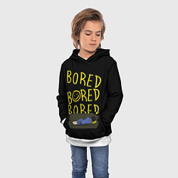 Толстовка-худи детская Boreb, цвет: 3D-белый — фото 2