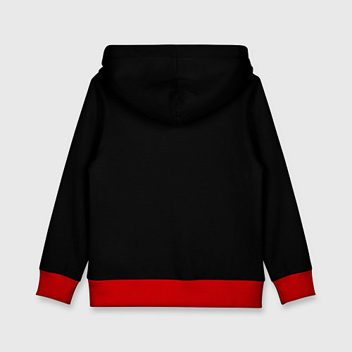 Детская толстовка Ведьма / 3D-Красный – фото 2