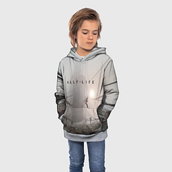 Толстовка-худи детская HALF-LIFE, цвет: 3D-меланж — фото 2