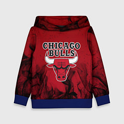 Толстовка-худи детская CHICAGO BULLS, цвет: 3D-синий