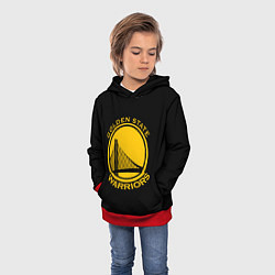 Толстовка-худи детская GOLDEN STATE WARRIORS, цвет: 3D-красный — фото 2