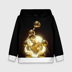 Детская толстовка Месси шестикратный