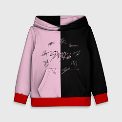 Толстовка-худи детская STRAY KIDS, цвет: 3D-красный