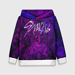Толстовка-худи детская Stray Kids, цвет: 3D-белый