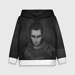 Толстовка-худи детская Sekiro Art, цвет: 3D-белый