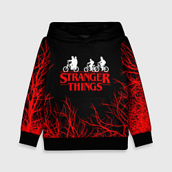 Толстовка-худи детская STRANGER THINGS, цвет: 3D-черный