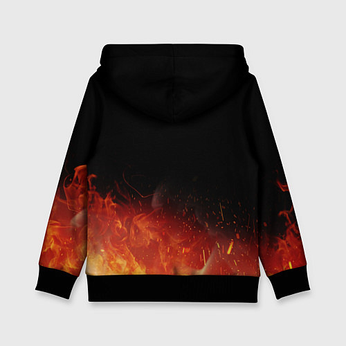 Детская толстовка Ведьмак сериал / 3D-Черный – фото 2