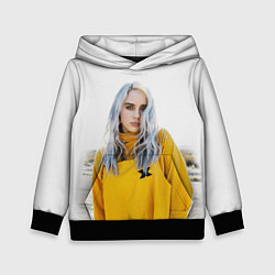 Толстовка-худи детская BILLIE EILISH, цвет: 3D-черный