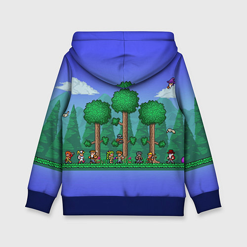Детская толстовка Terraria / 3D-Синий – фото 2