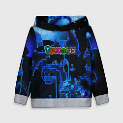Толстовка-худи детская Terraria, цвет: 3D-меланж