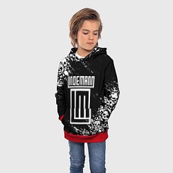 Толстовка-худи детская LINDEMANN, цвет: 3D-красный — фото 2