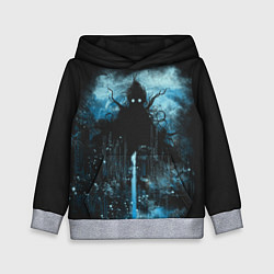 Толстовка-худи детская Ктулху, цвет: 3D-меланж