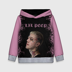 Толстовка-худи детская LiL PEEP, цвет: 3D-меланж