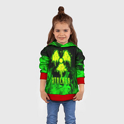 Толстовка-худи детская STALKER 2, цвет: 3D-красный — фото 2