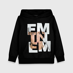 Толстовка-худи детская Eminem, цвет: 3D-черный