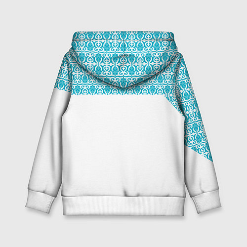 Детская толстовка Казахстан Форма / 3D-Белый – фото 2