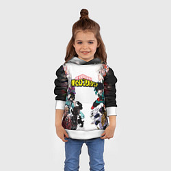 Толстовка-худи детская My Hero Academia противостояние, цвет: 3D-белый — фото 2