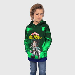 Толстовка-худи детская MY HERO ACADEMIA, цвет: 3D-синий — фото 2
