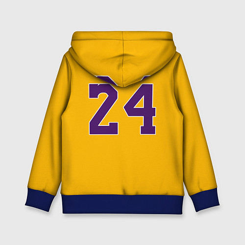 Детская толстовка Kobe Bryant / 3D-Синий – фото 2