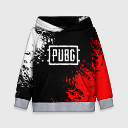 Толстовка-худи детская PUBG, цвет: 3D-меланж