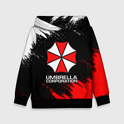 Толстовка-худи детская UMBRELLA CORP, цвет: 3D-черный