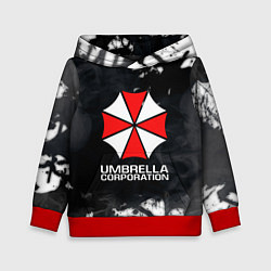 Толстовка-худи детская UMBRELLA CORP, цвет: 3D-красный