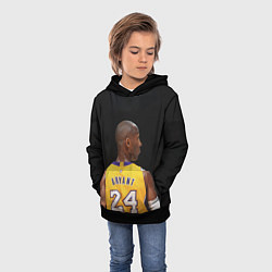 Толстовка-худи детская Kobe Bryant, цвет: 3D-черный — фото 2
